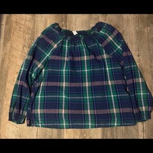 Old Navy Cotton Plaid Shirt